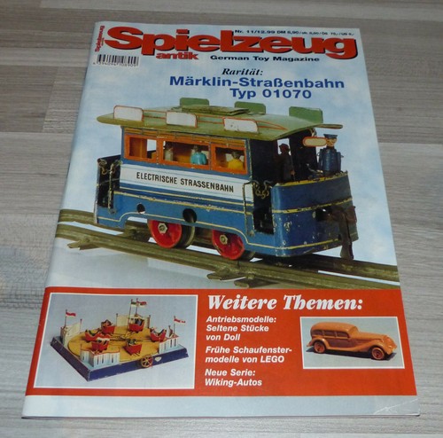 Spielzeug antik 12 99 - nr., 11/12.99