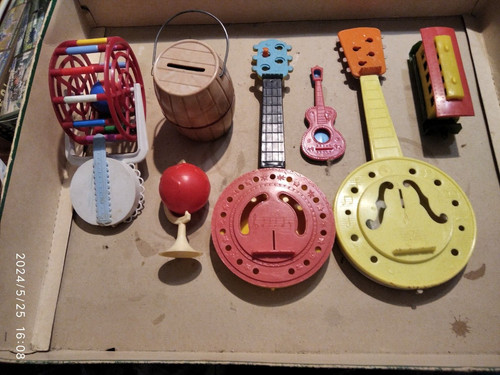 Lot kunststoffspielzeug 60er - lot,
